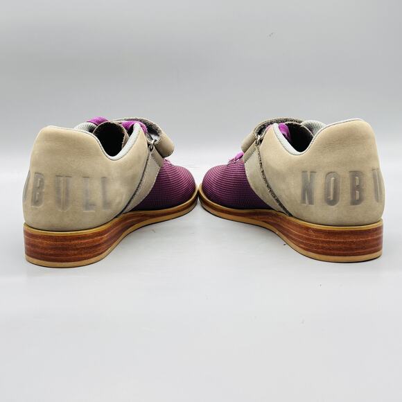 NOBULL Shoes Mens 7 Womens 9.5 Purple Mesh Lifter Strap Weightlifting Sneakers main image 7